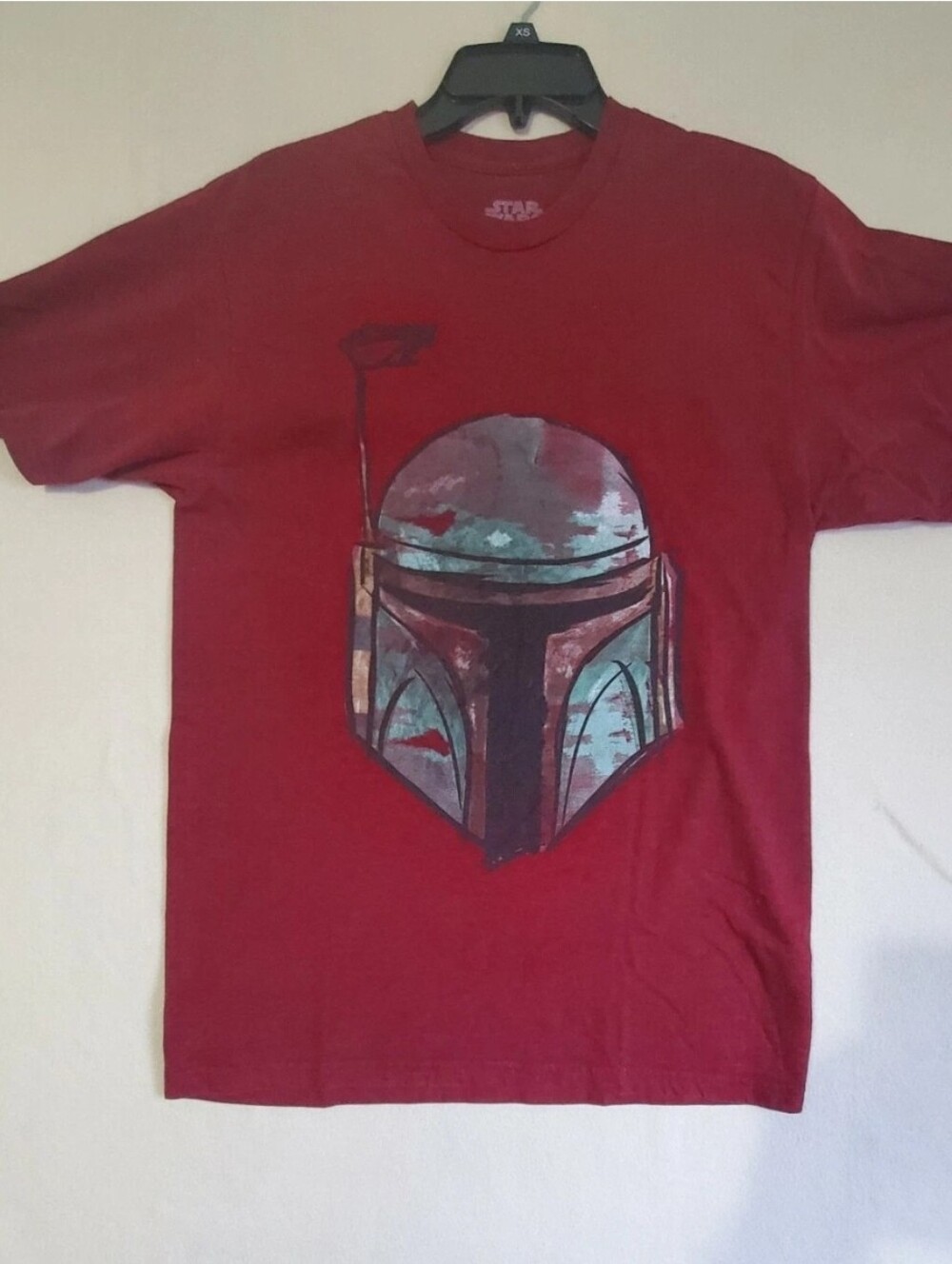 Star Wars Men Large Boba Fett Mandalorian T-shirt